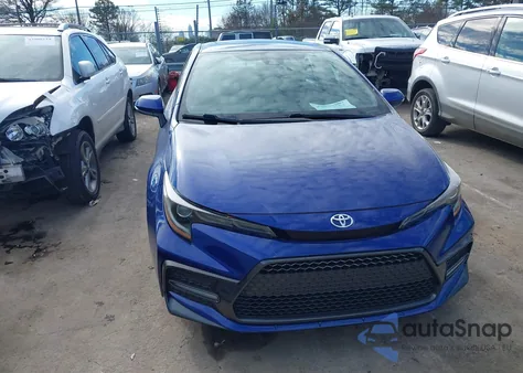 2021 Toyota Corolla Se z USA, uszkodzony, nr VIN 5YFS4MCE2MP065097